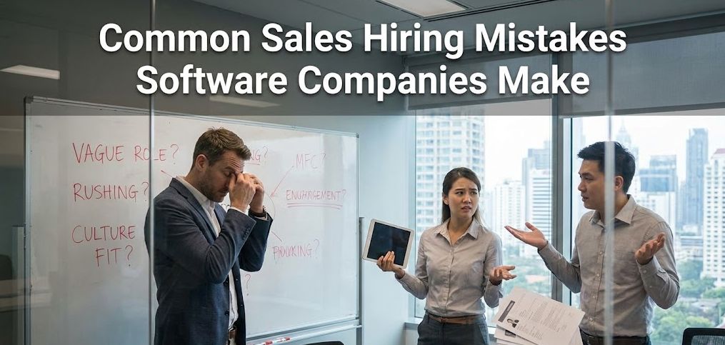 Common Sales Hiring Mistakes Software Companies Make