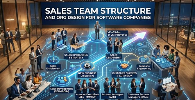 Sales Team Structure and Org Design for Software Companies